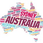 Mapa měst pro zájezd do Austrálie